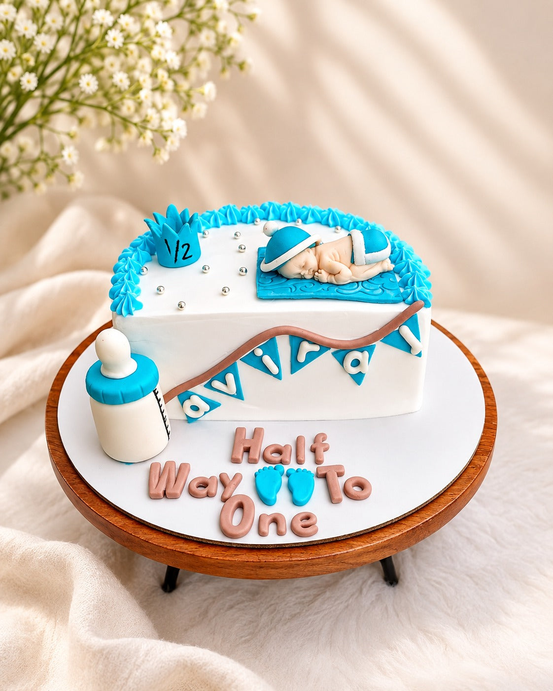 6 Month Theme Cake